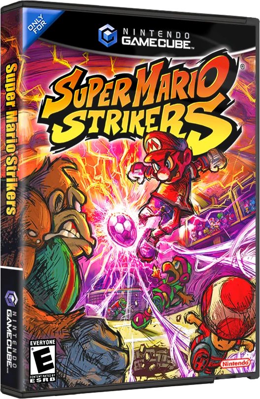 Super Mario Strikers box art