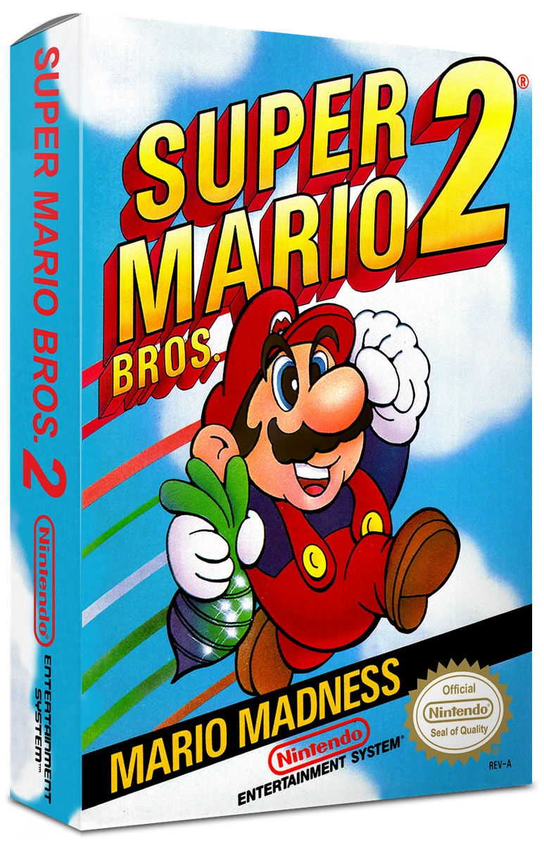 Super Mario USA box art
