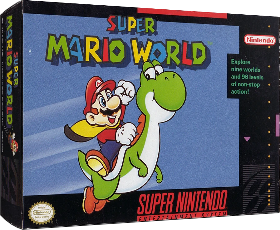 Super Mario World box art