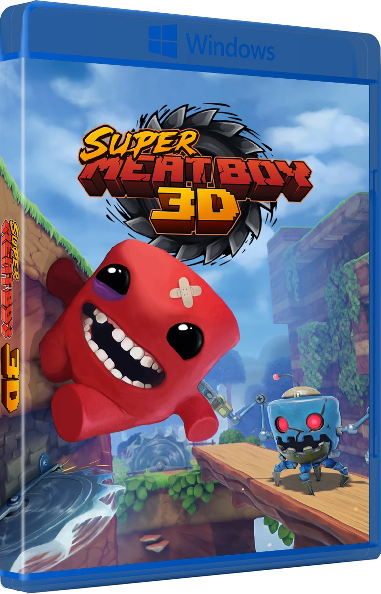 Super Meat Boy 3D box art