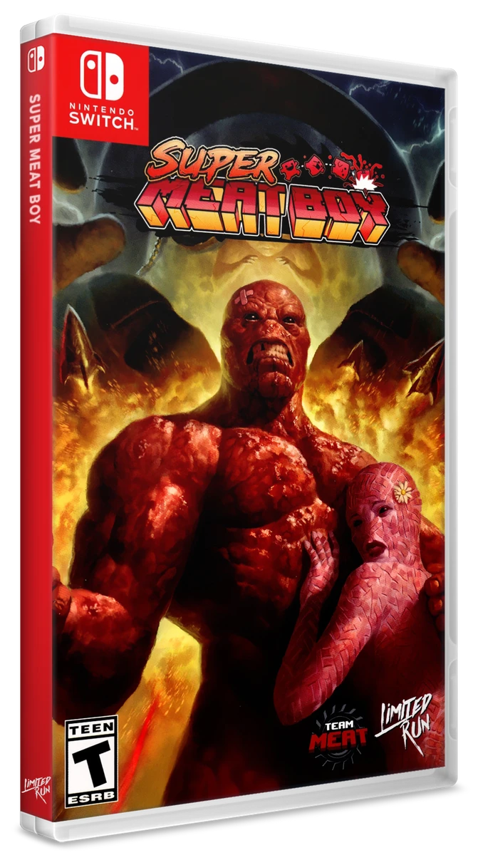 Super Meat Boy box art