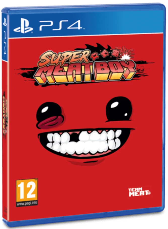 Super Meat Boy box art