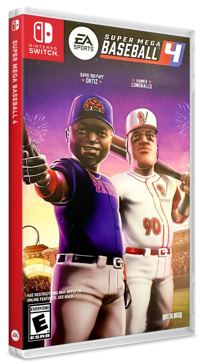 Super Mega Baseball 4 box art