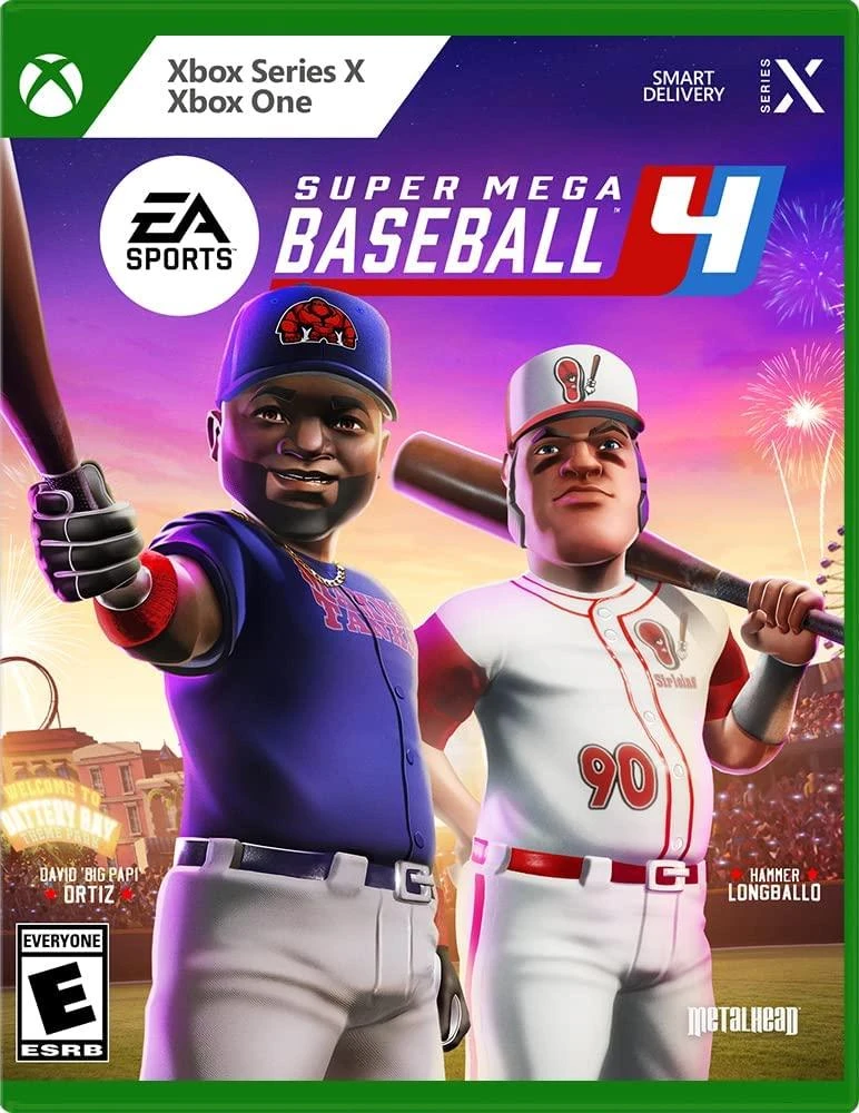 Super Mega Baseball 4 box art