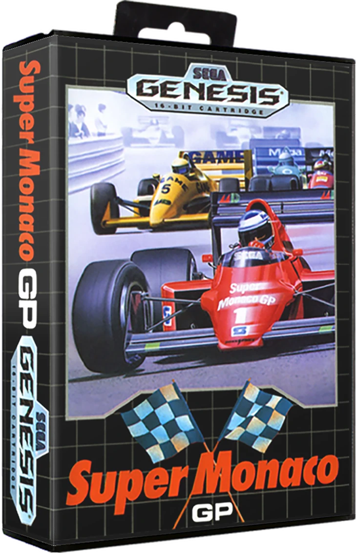 Super Monaco GP box art