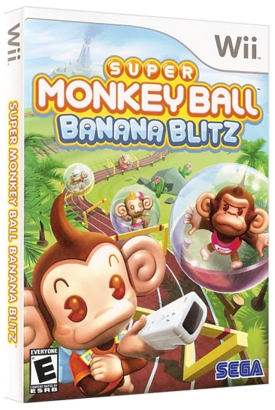 Super Monkey Ball Banana Blitz box art