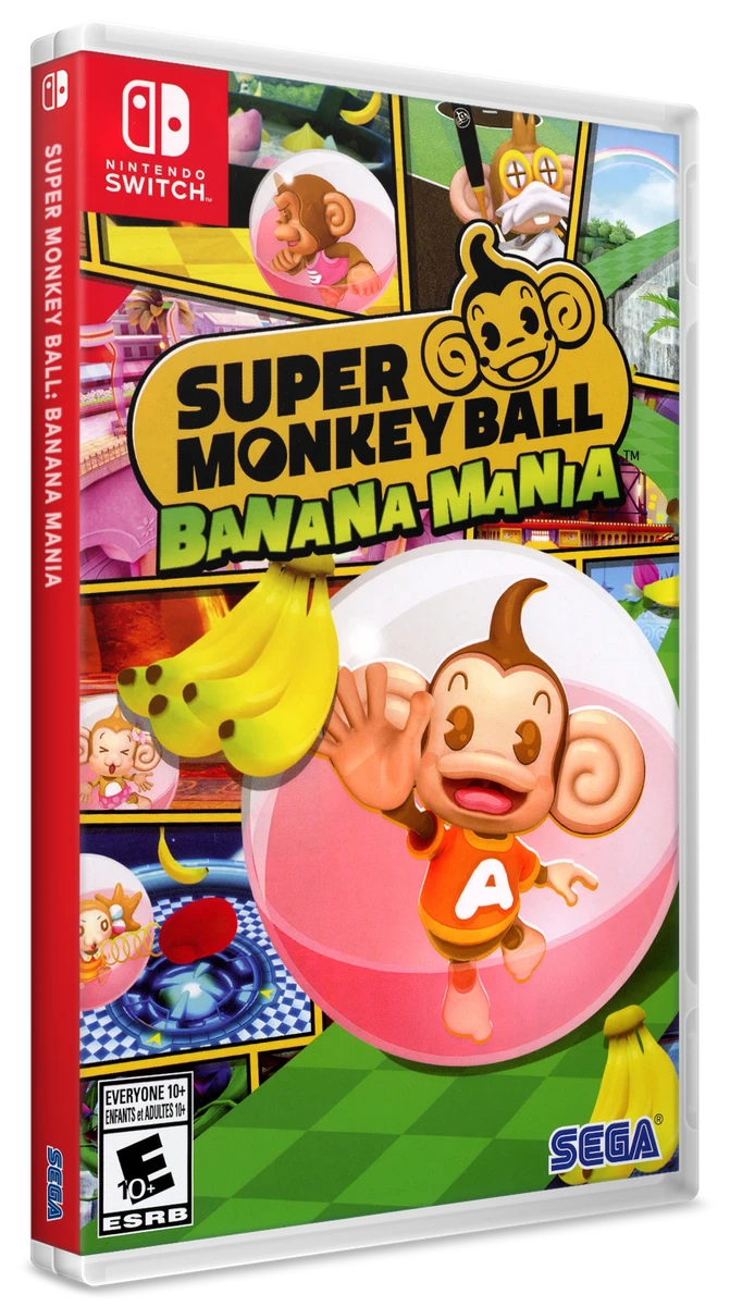 Super Monkey Ball Banana Mania [Anniversary Edition] box art