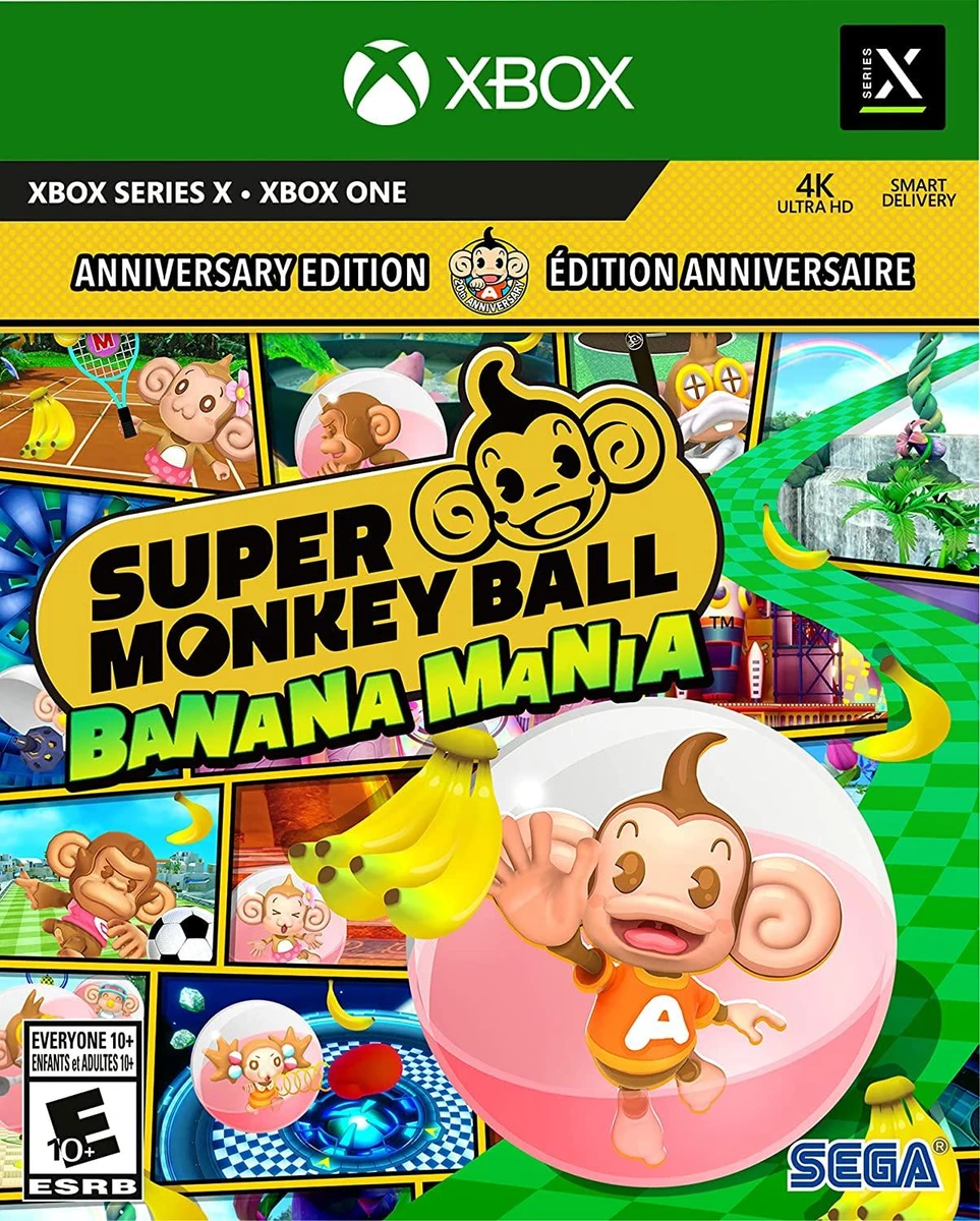 Super Monkey Ball Banana Mania [Anniversary Edition] box art