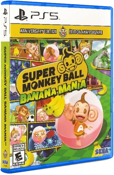 Super Monkey Ball Banana Mania box art