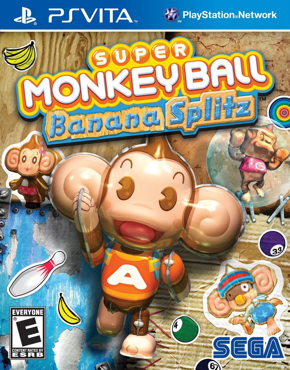 Super Monkey Ball: Banana Splitz box art