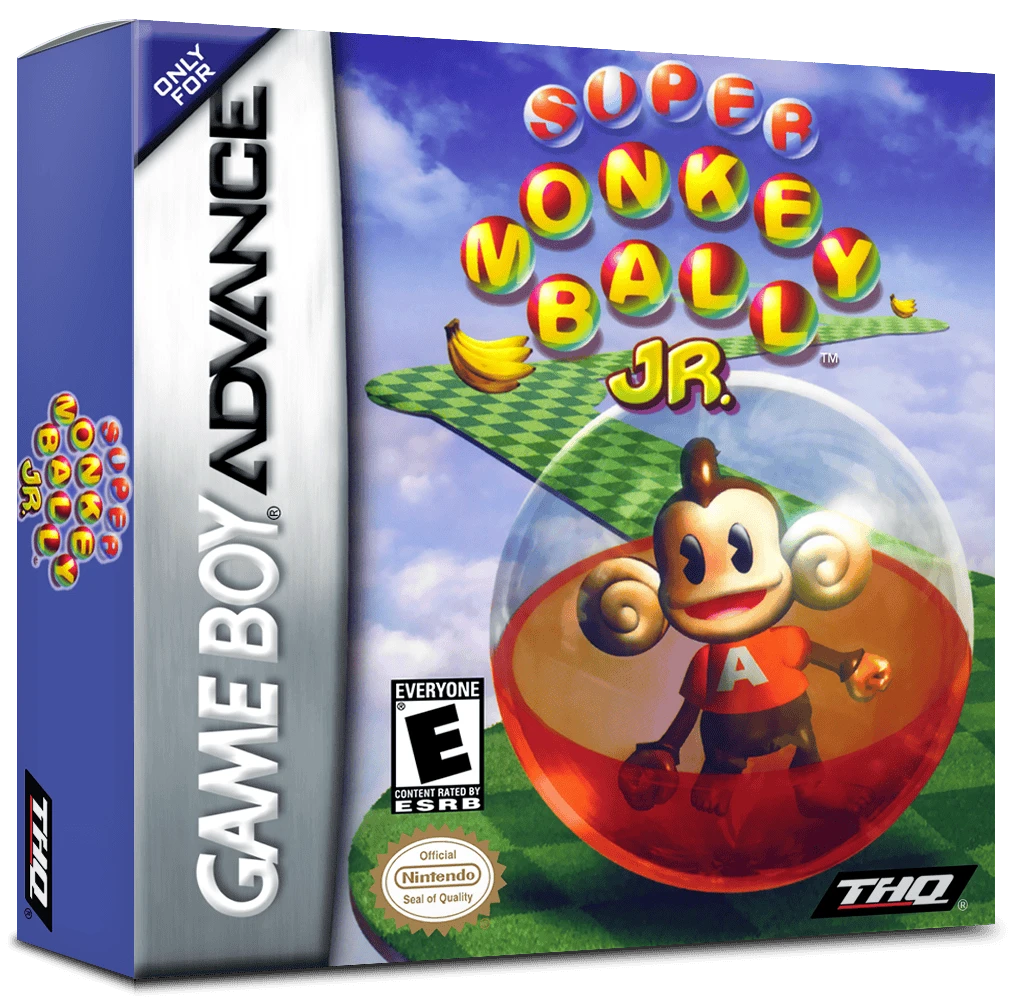 Super Monkey Ball Jr. box art