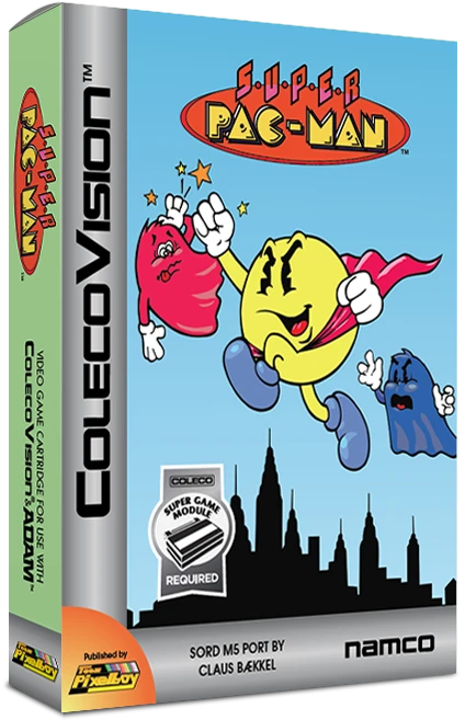 Super Pac-Man box art