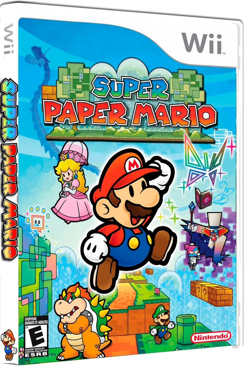 Super Paper Mario box art