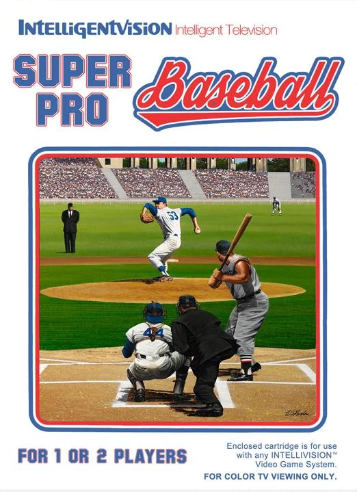 Super Pro Baseball box art