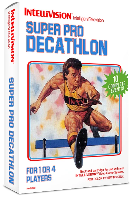 Super Pro Decathlon box art