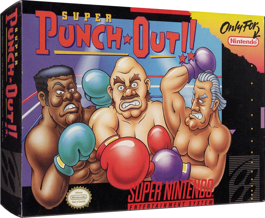 Super Punch Out box art