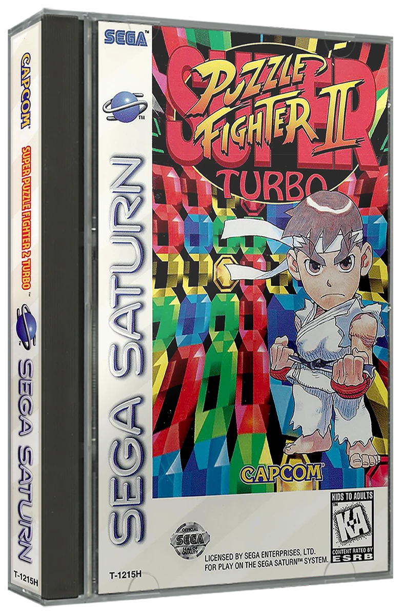 Super Puzzle Fighter II Turbo box art