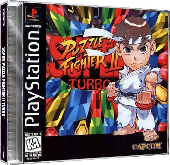 Super Puzzle Fighter II Turbo box art