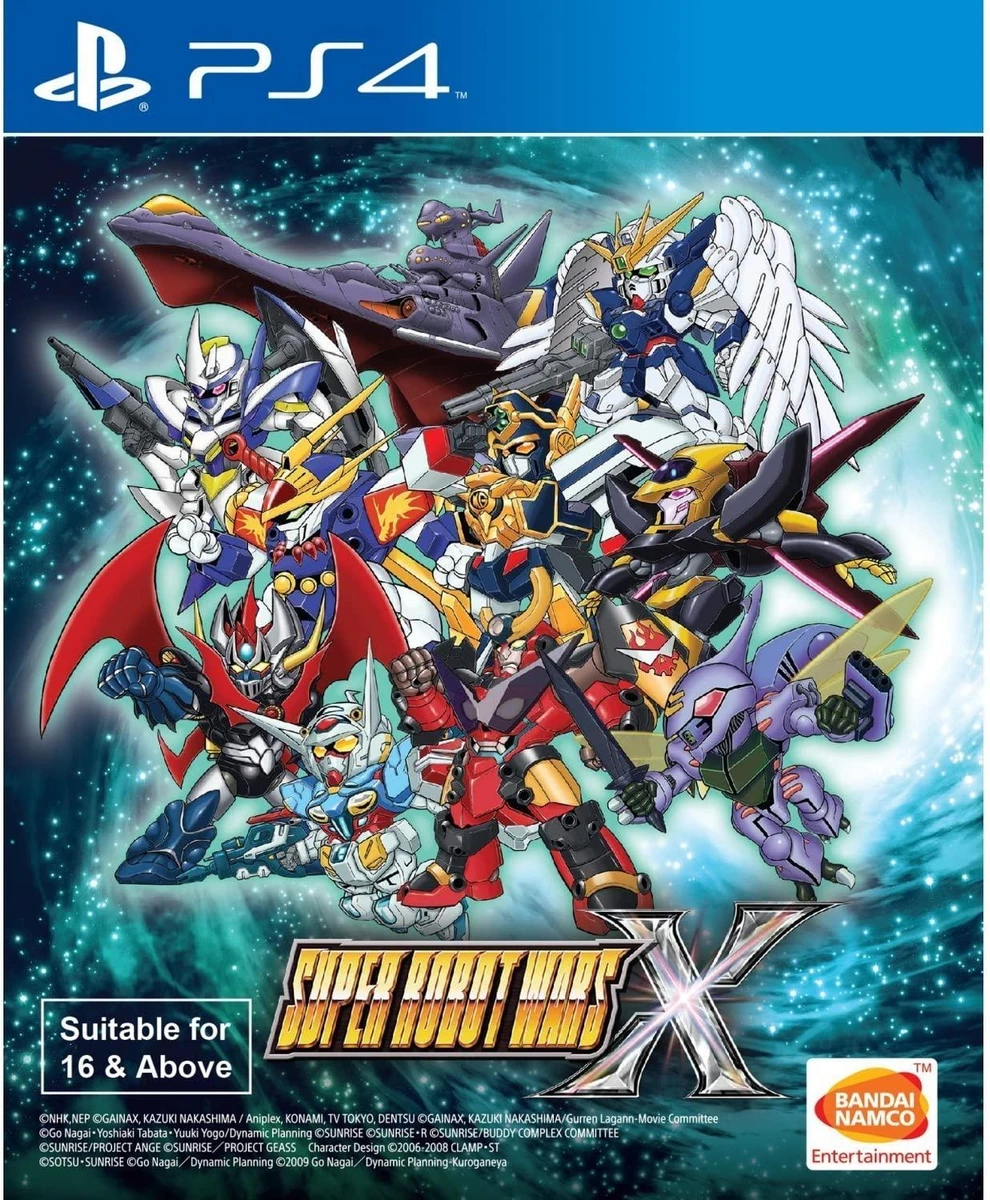 Super Robot Wars X box art