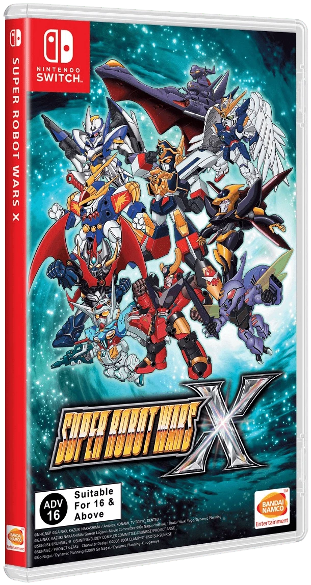 Super Robot Wars X box art