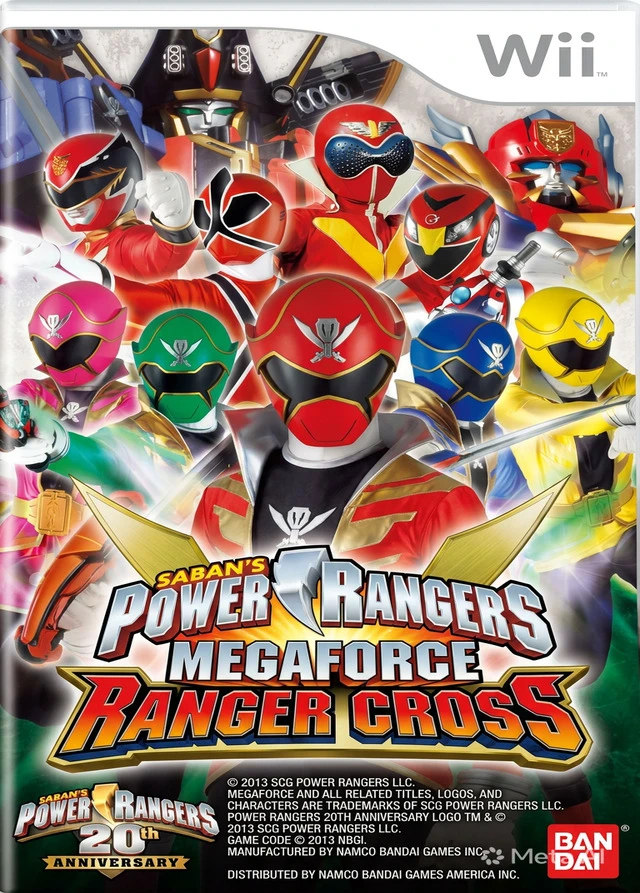 Super Sentai Battle Ranger Cross box art