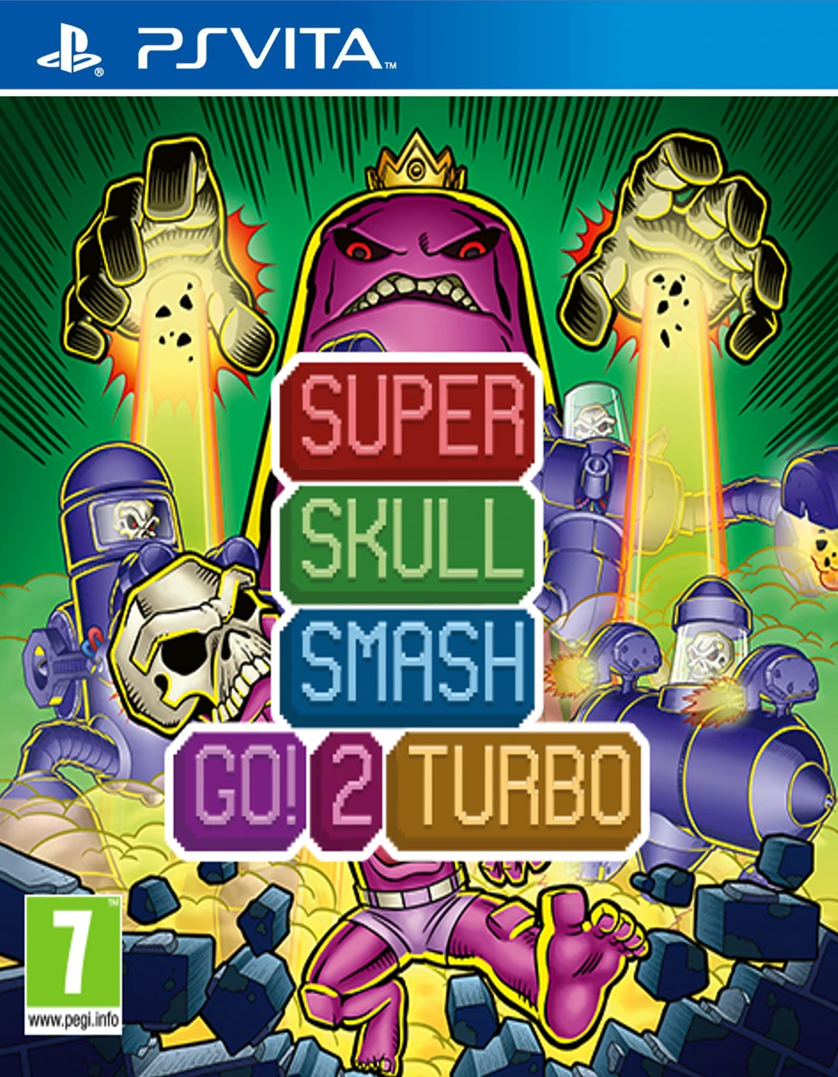 Super Skull Smash Go! 2 Turbo box art