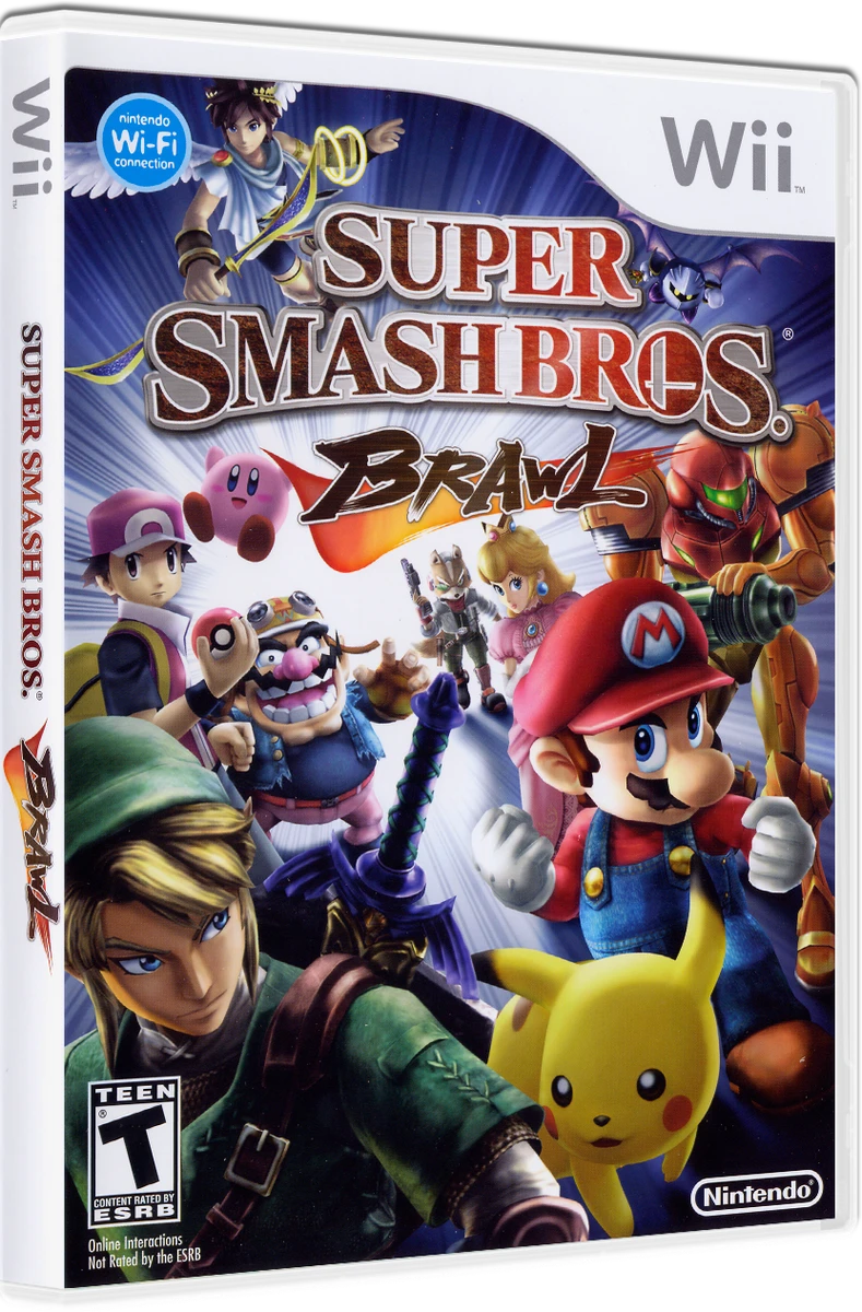 Super Smash Bros Brawl box art