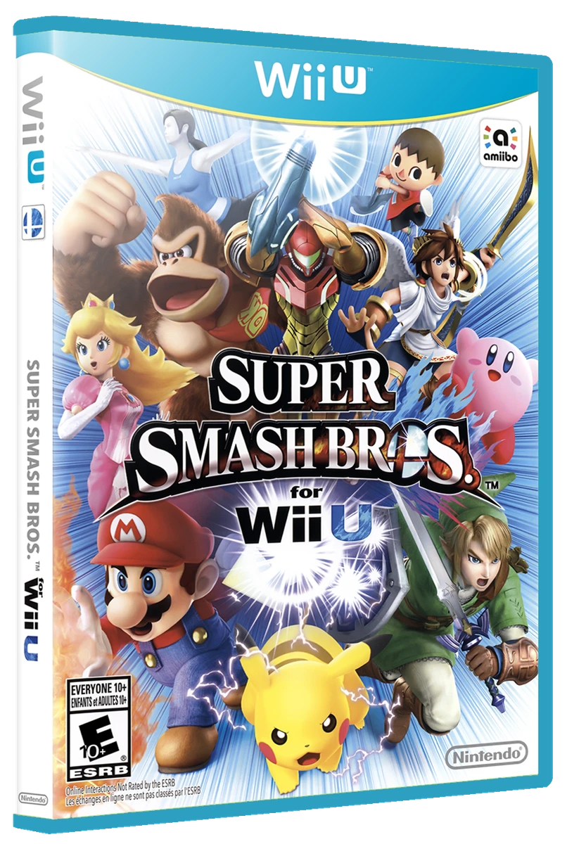 Super Smash Bros for Wii U box art