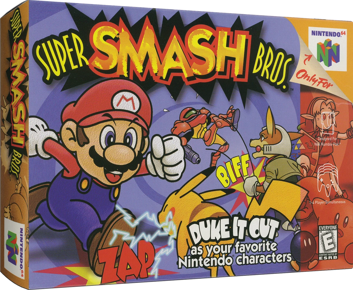 Super Smash Bros. box art