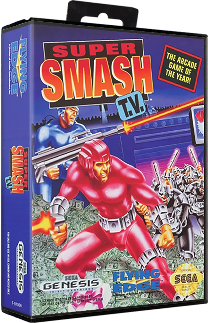 Super Smash TV box art