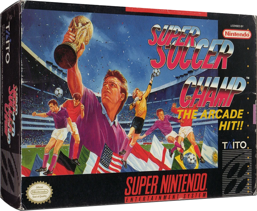 Super Soccer Champ box art