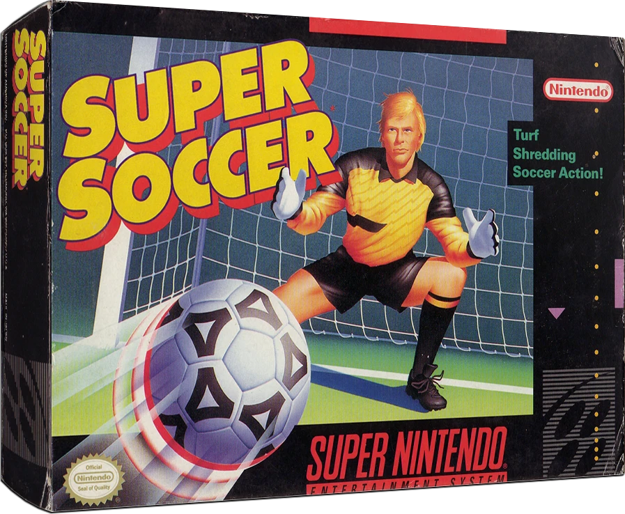 Super Soccer box art