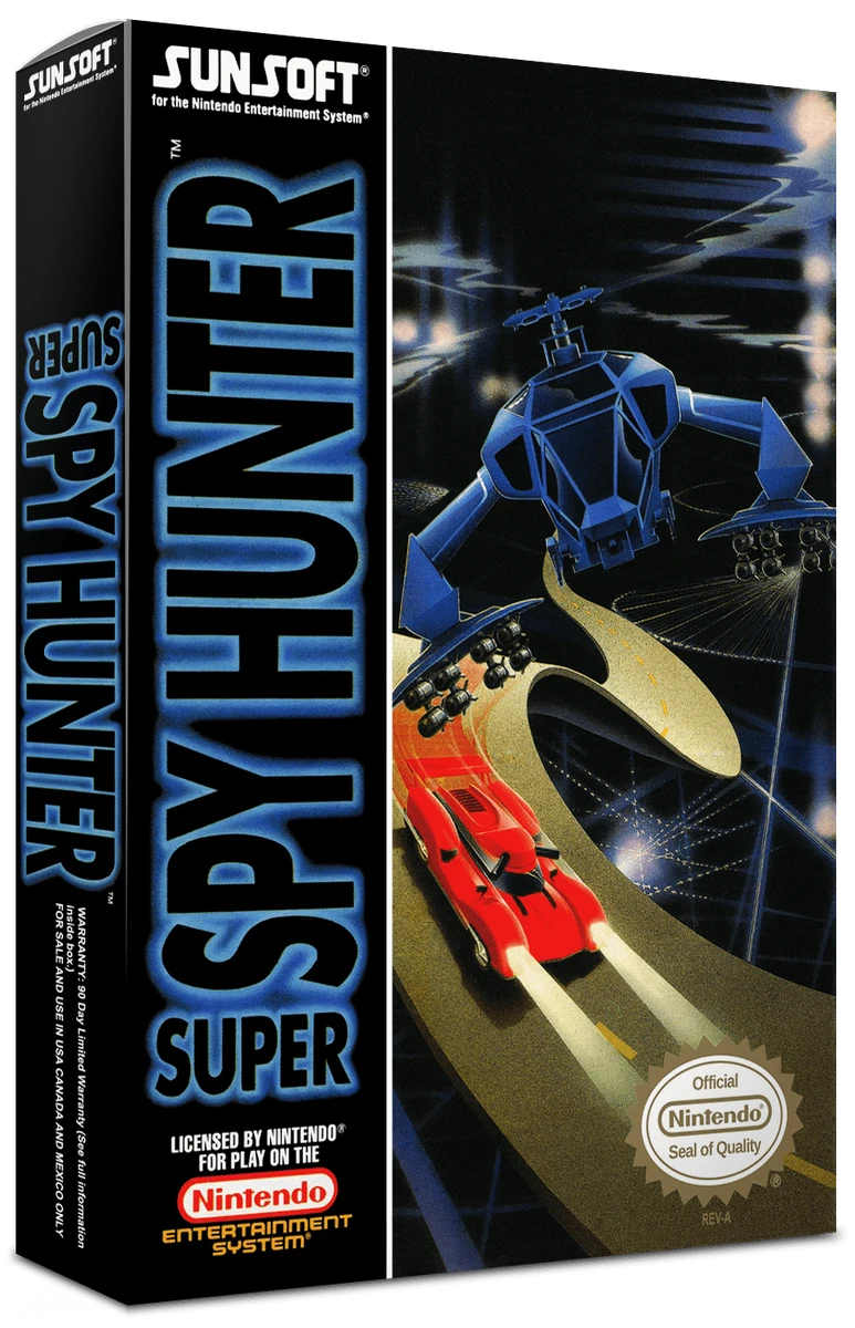 Super Spy Hunter box art