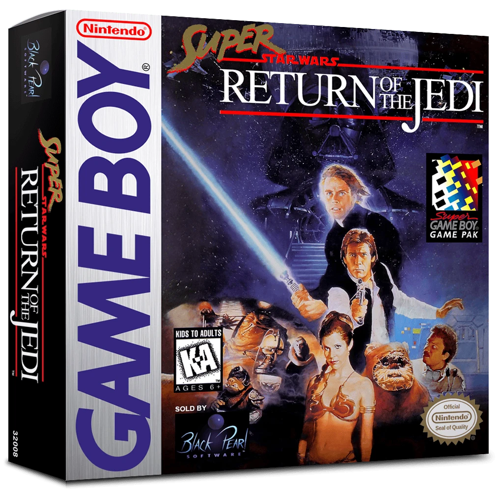 Super Star Wars Return of the Jedi box art