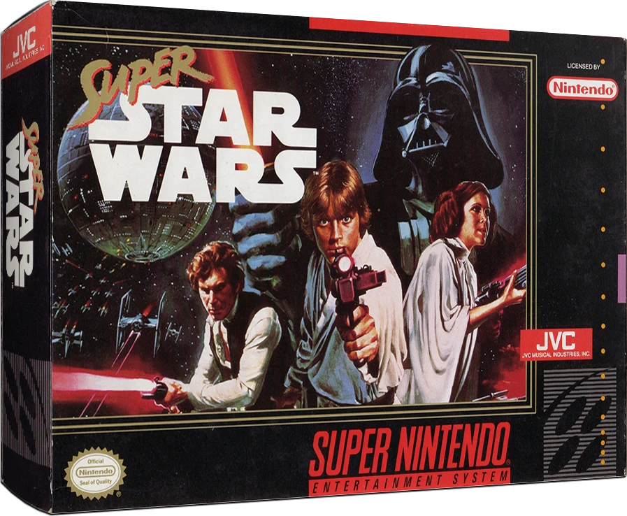 Super Star Wars box art