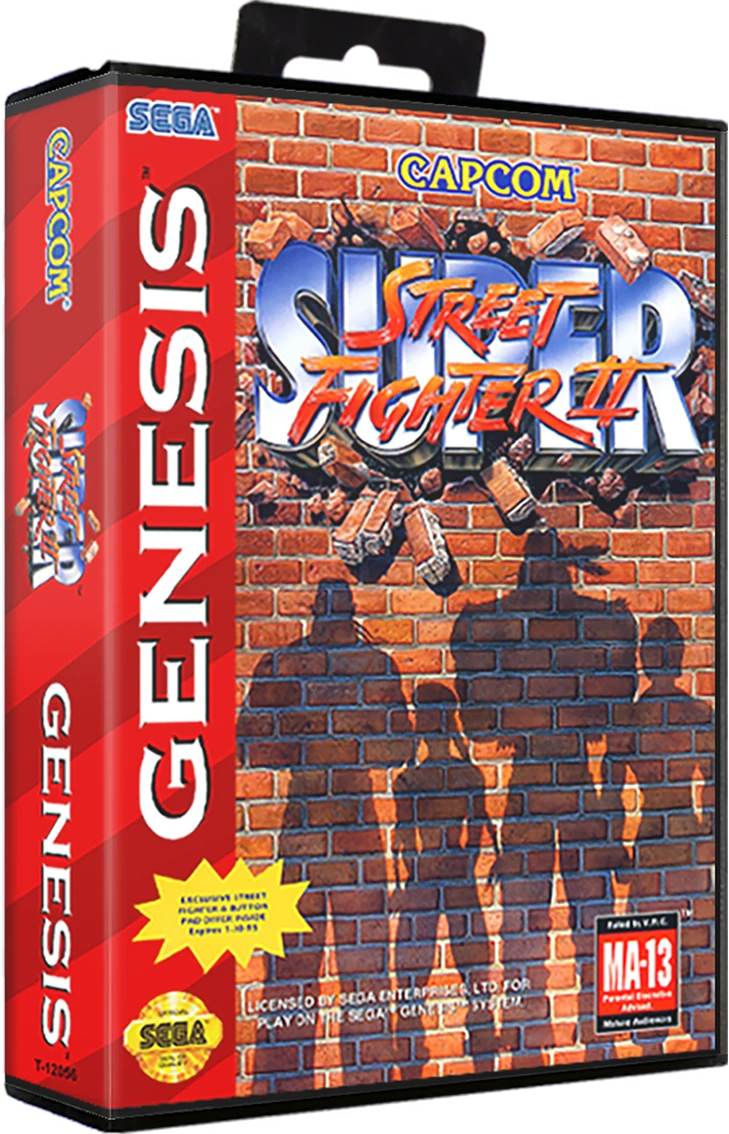 Super Street Fighter II box art