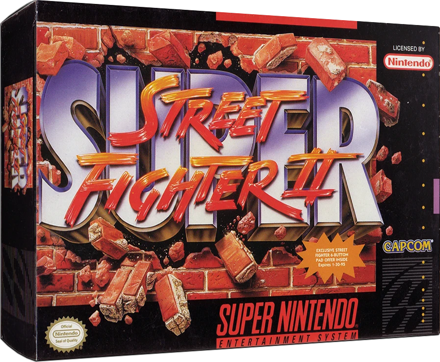 Super Street Fighter II box art