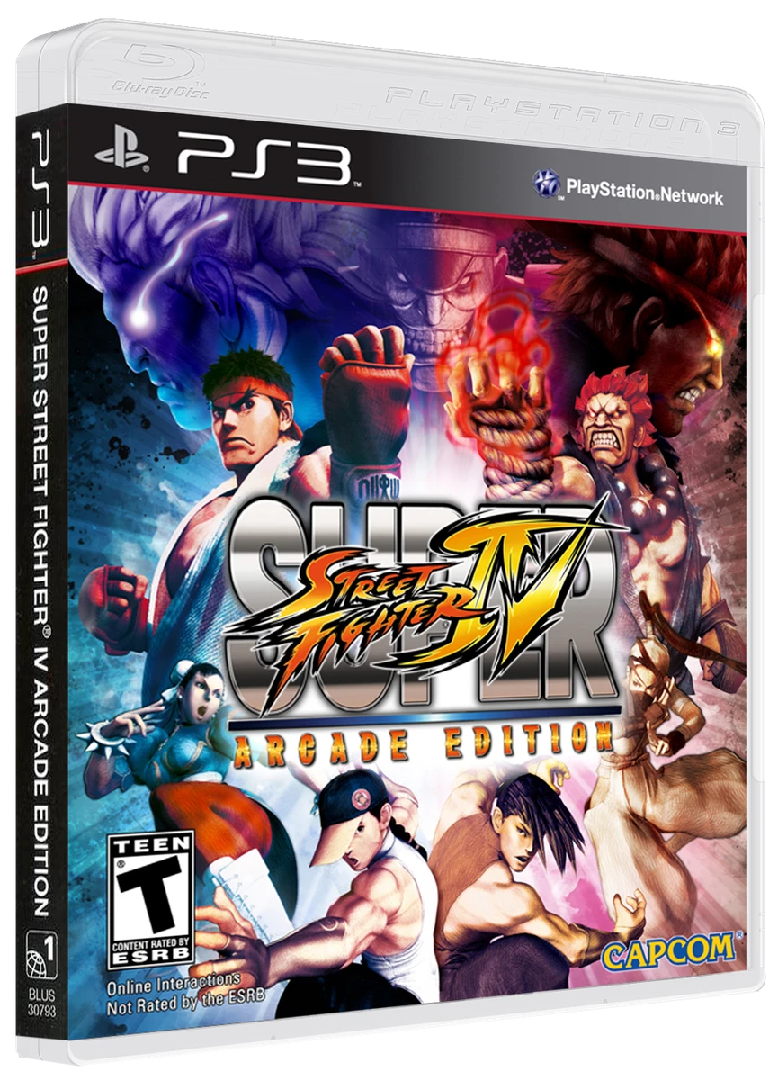 Super Street Fighter IV: Arcade Edition box art