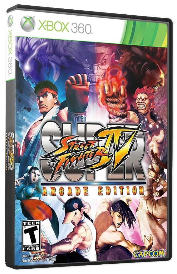 Super Street Fighter IV: Arcade Edition box art