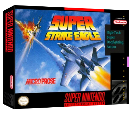Super Strike Eagle box art