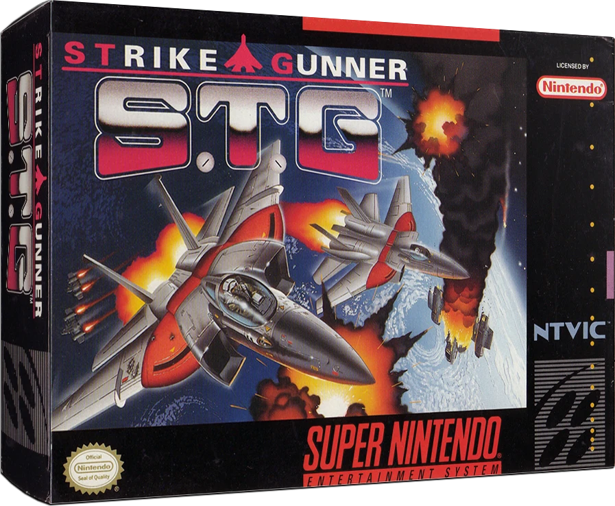 Super Strike Gunner box art