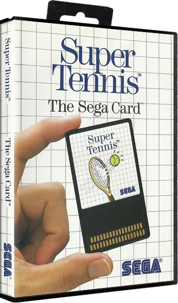 Super Tennis [The Sega Card] box art