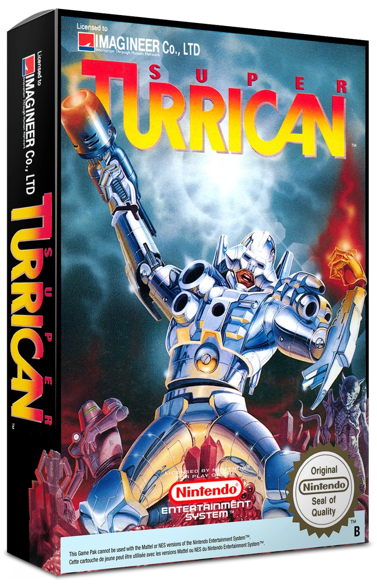Super Turrican box art
