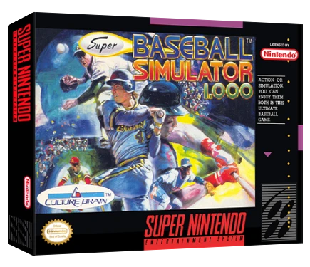 Super Ultra Baseball box art