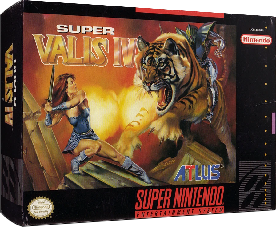 Super Valis IV box art