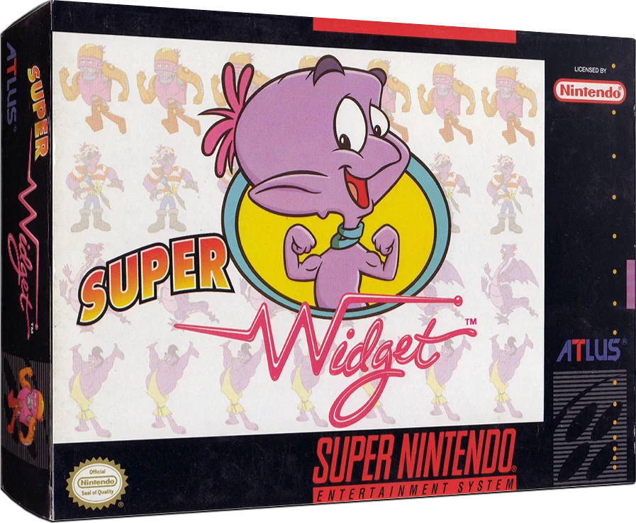 Super Widget box art