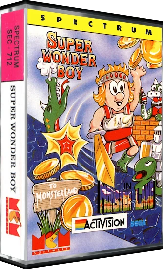 Super Wonder Boy box art