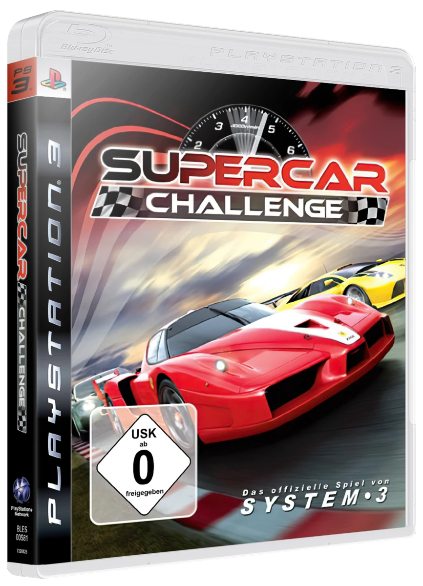 SuperCar Challenge box art