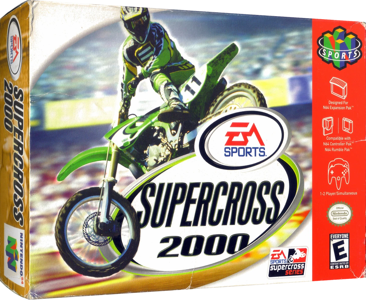 Supercross 2000 box art