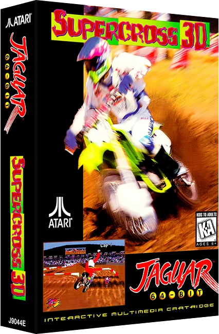 Supercross 3D box art